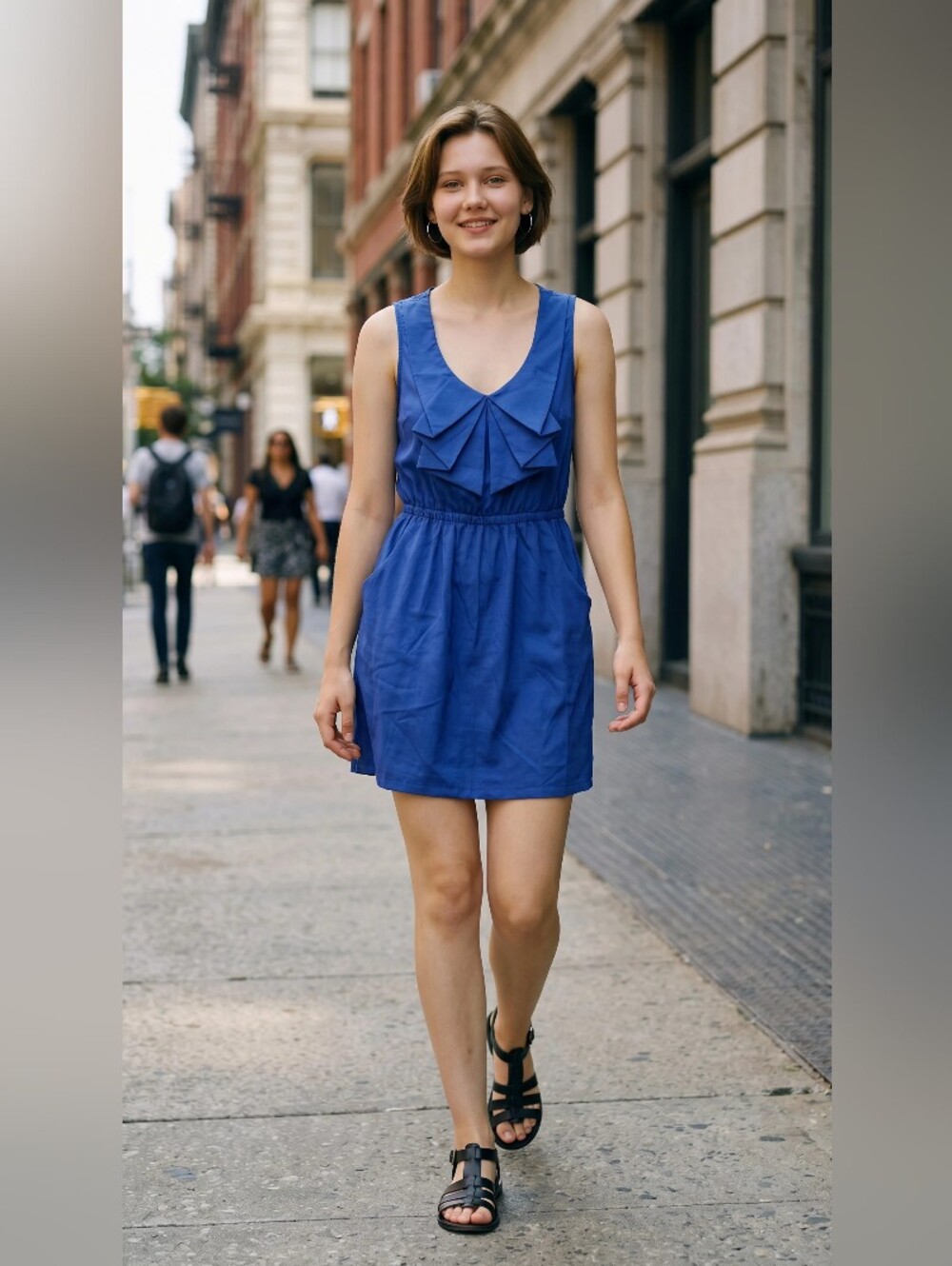 BE BOP  Sleeveless Casual Dress - SIZE SMALL IS PURPLE